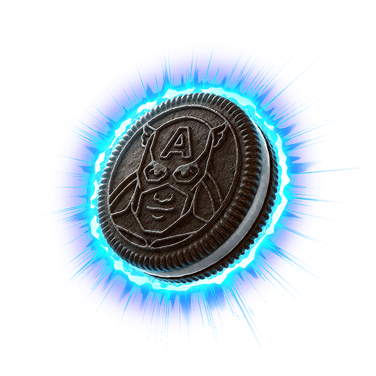 Captain America Oreo Cookie